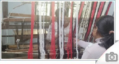 Handloom Weaving at the Traning Centre of HSWS